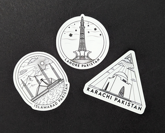 Sticker Pack - Minimalist Citys